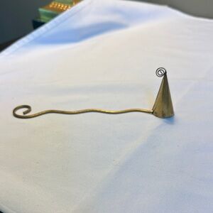 Vintage Elegant brass Candle Snuffer